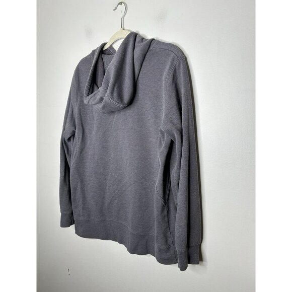 L.L. Bean Hoodie Pullover Vintage Gray Retro Graphic Long Sleeve Unisex Size L - Picture 7 of 9